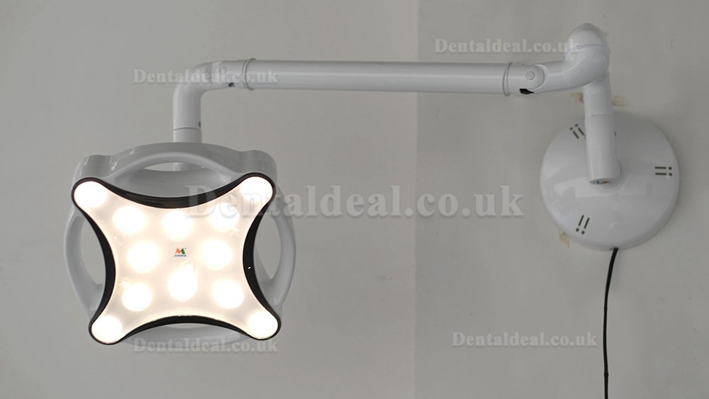 JD1700G Wall Mounted Surgical Lamp Dental Veterinary Surgery Light LED Operating Lamp